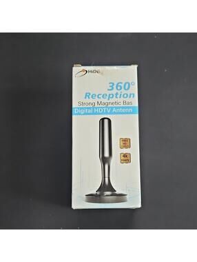 HiDB Digital HDTV Antenna 360° Magnetic Base 4K VHF/UHF Indoor Outdoor